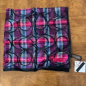 Coach Silk Scarf